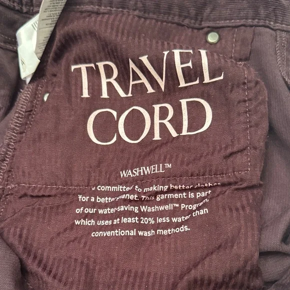 Banana Republic Factory Men's Corduroy Pants - Deep Plum size 33 x 30 - Picture 5 of 7